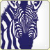 linocut zebra